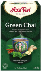 YOGI TEA zöld chai bio filteres tea (17x1, 8g) 17db