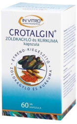 IN VITRO Crotalgin Zöldkagyló és kurkuma kapszula 60db