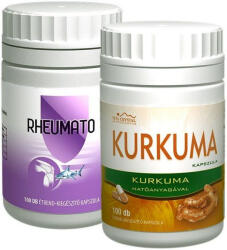 Vita Crystal Kurkuma (100db) + Crystal Complex Rheumato (100db) kapszula 200db