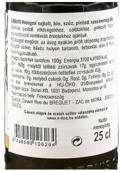 Cauvin bio szezámolaj 250ml