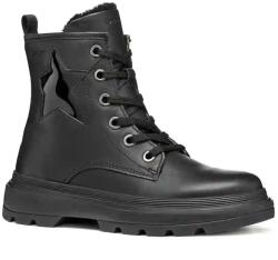 Geox gyerek télicipő bőrből KIDDARTAH fekete, J56MGG. 08566 - fekete 31