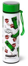Puckator Minecraft Fém Kulacs, Termosz Digitális Hőmérővel 450 ml - Boom