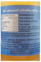 Bio Tigers bio szűretlen almaecet 750ml