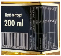 Solio dió ét-, és saláta olaj 200ml