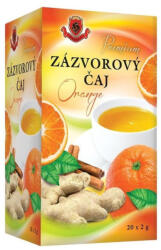 Herbex Premium gyömbér tea narancs ízesítéssel 20db