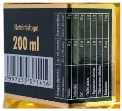 Solio sáfrányos szeklice ét- és saláta olaj 200ml