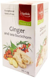 Apotheke gyömbér és homoktövis filteres tea 20db