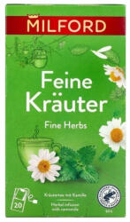 Milford gyógynövényes teakeverék, feine krauter (20x2g) 20db