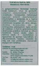Dr. Müller Tea Tree Oil teafaolaj roll on 4ml
