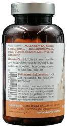 Viva Natura kollagén (hialuronsav, C-vitamin, kovaföld, MSM) kapszula 100db