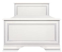 TEMPO KONDELA Ágy, 90x200, Alpesi Fehér, Kentak - fizz