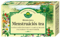 Herbária menstruációs tea filteres teakeverék (20x1, 2g) 20db