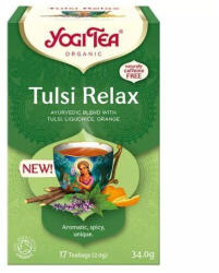YOGI TEA bio pihentető tulsi tea (17x2g) 17db