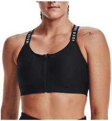 Under Armour Ua W Infinity High Bra Zip női sportmelltartó - fekete XS fekete