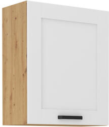 Tempo Felső Szekrény, Fehér/Artisan Tölgy, Lula 60 G-72 1F