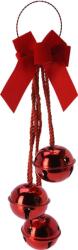  Dísz Ajtócsengők, piros, 14x14x46 cm