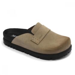 LEON 6001 LEON Comfort női bőr klumpa (LEON6345-szürke38)