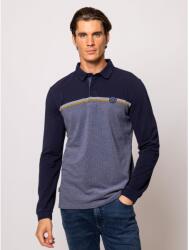 Heavy Tools Férfi galléros hosszúujjú póló CAMAR M kék