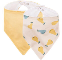 Petite&mars Nyálkendő Luke 2 db Beige Pears&Intense Ochre 3hó+ - babycenter-sopron