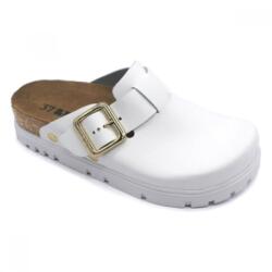 LEON 6000 LEON Comfort női bőr klumpa (LEON5927-fehér bakkar36)