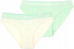 Key Alacsony bugyi női bikini csipkés felsőrésszel