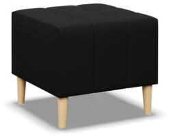 Greensite Oslo Puff, Fonott, 50x50, Fekete