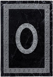 Ay Plus 8009 80x150 cm Fekete Modern Szőnyeg