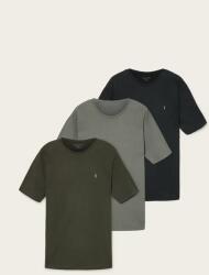 AllSaints pamut póló BRACE 3 db - zöld S