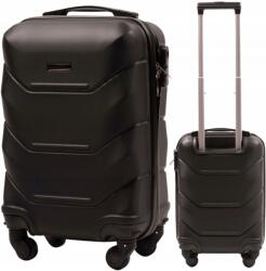  Kemény kabinbőrönd 4 keréken Ryanair Wizz Unlimited kézipoggyász (MGN01-XS-BLACK)