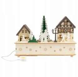 Livarno Dekoratív karácsonyi ház Livarno Home Led Új kb. 27 x 18 x 10 cm (459455_2401)