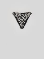 Reserved XC44315 Kontrasztos Csíkos Bikinialsó L-es