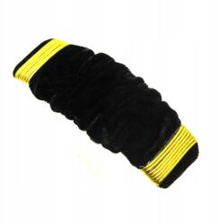  Hajcsat hajgumi fekete- velúr (0283-500)