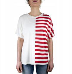 Liu Jo Laza Fehér Csíkos Póló (s) (590381)