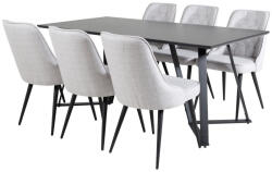  Étkezőgarnitúra Dallas 1629 (Szürke)
