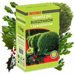 Műtrágya Puszpángokhoz És Sövényekhez Fortefoska 1KG Granulátum Nagyon Hatékony (1583)