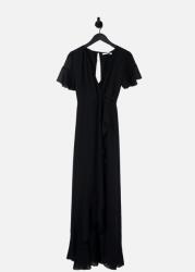 artigli Fekete Sifon Ruha, kötővel, Size XL (379650)