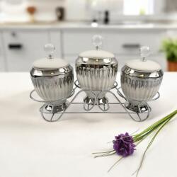 Zellerfeld Konyhai tárolódobozok White Silver 7 Tgl. Y971 (y971)