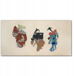 Coloray Vászon falikép Nő kimonó 100x50 cm (010030010010000017809)