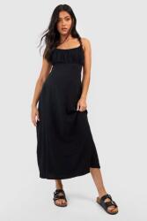 Boohoo T34108 Boohoo Kismama Maxi Ruha Fodros Vállpántokkal XL