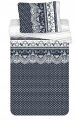 Jerry Fabrics Canzone Blue polipamut ágyneműhuzat, kék 70x90 cm|140x200 cm (8592753036136)