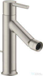 Hansgrohe Axor Starck egykaros bidé csaptelep automata leeresztővel, rozsdamentes acél hatású 10214800 (10214800)