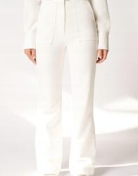 NA-KD M0C123*NA-KD Fehér Elegáns Nadrág 36 S N00