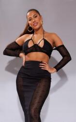 Prettylittlething DC42101 Plt Felső Hálós M