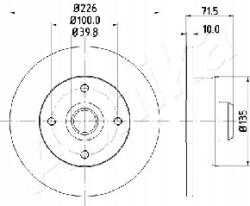 Ashika Féktárcsa 61-00-0922/ASH