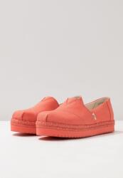 Toms Platform Alpargata Espadrilles, Size 36, narancssárga (10013499)