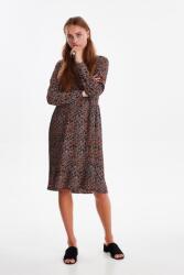 ICHI Fekete MIDI Ruha Mintás, Size 36 (472019)