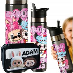 Wyczaruj Prezent Iskolai Tolltartó Kulacs Kulacs Tartozékokkal Tritán Labubu Babához (DZIEŃ DZIECKA URODZINY MIKOŁAJ DZIEŃ CHŁOPAKA)