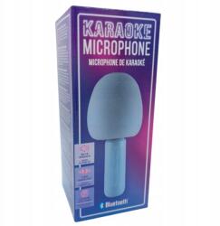 Karaoke mikrofon Bluetooth-al, hangeffektekkel Kék (LB-24H)