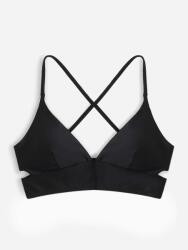 Shein Fürdőruha Felső Fekete Kötött 38 M__M