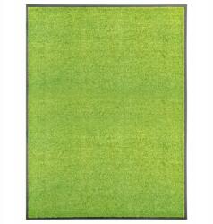 vidaXL Lábtörlő mosható, zöld, 90 x 120 cm (8720286064825)